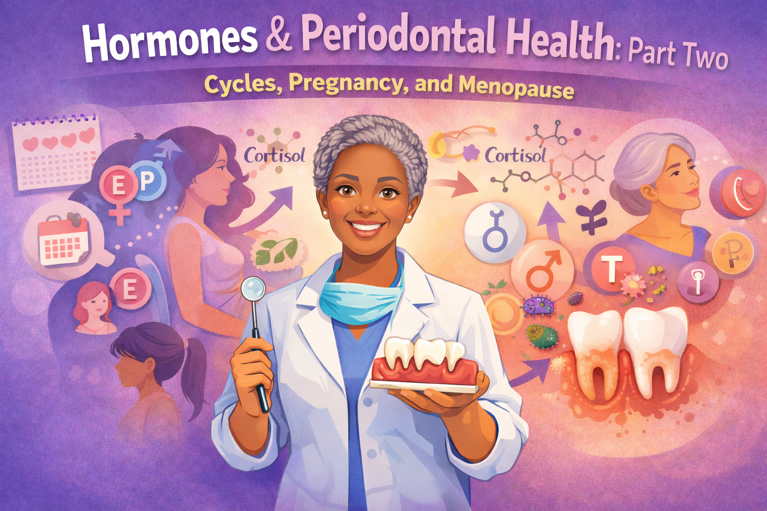 Do Hormones Affect Gums? Cycles, Pregnancy and Menopause