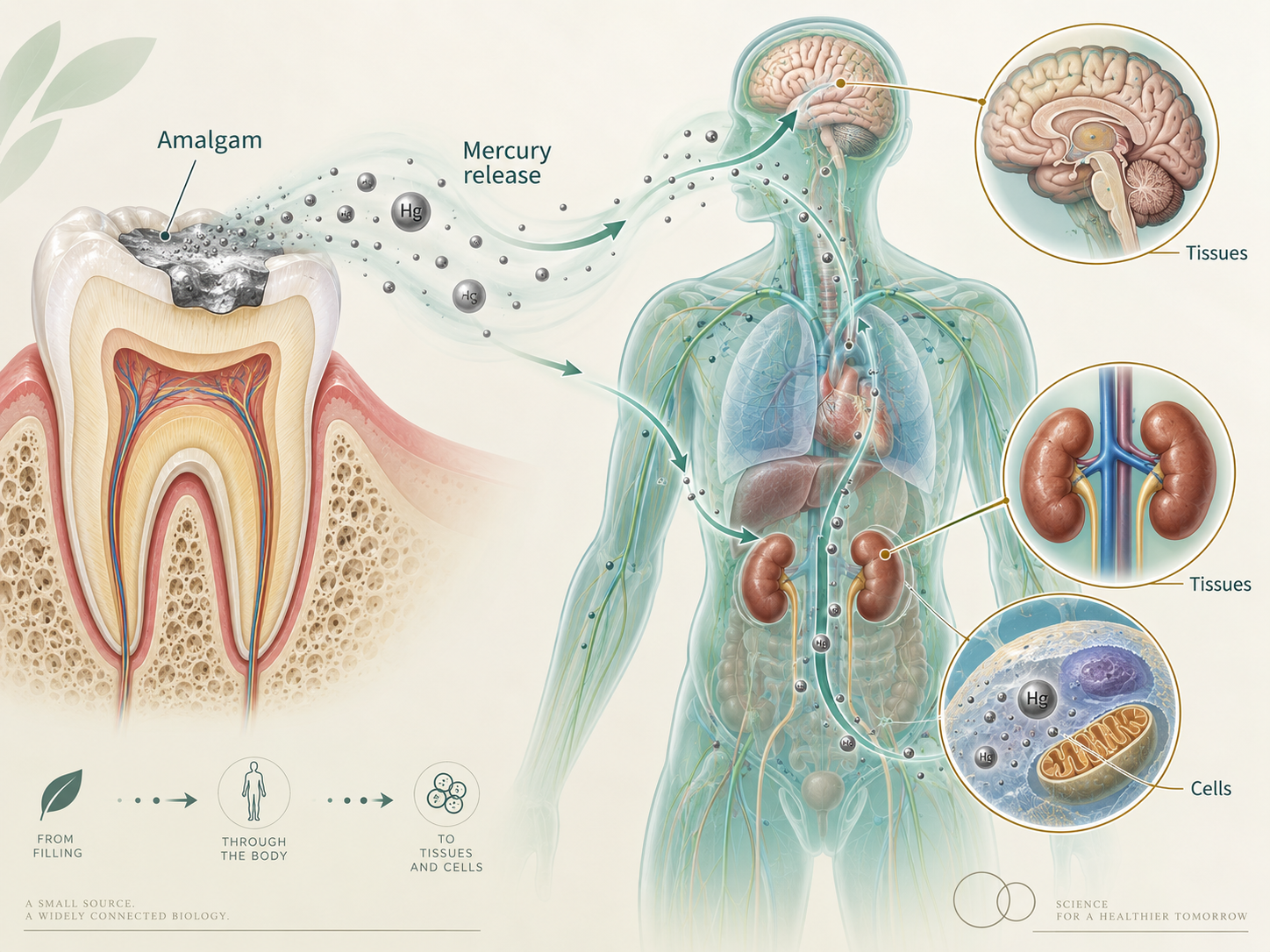 Where Does Mercury From Amalgam Fillings Go in the Body?