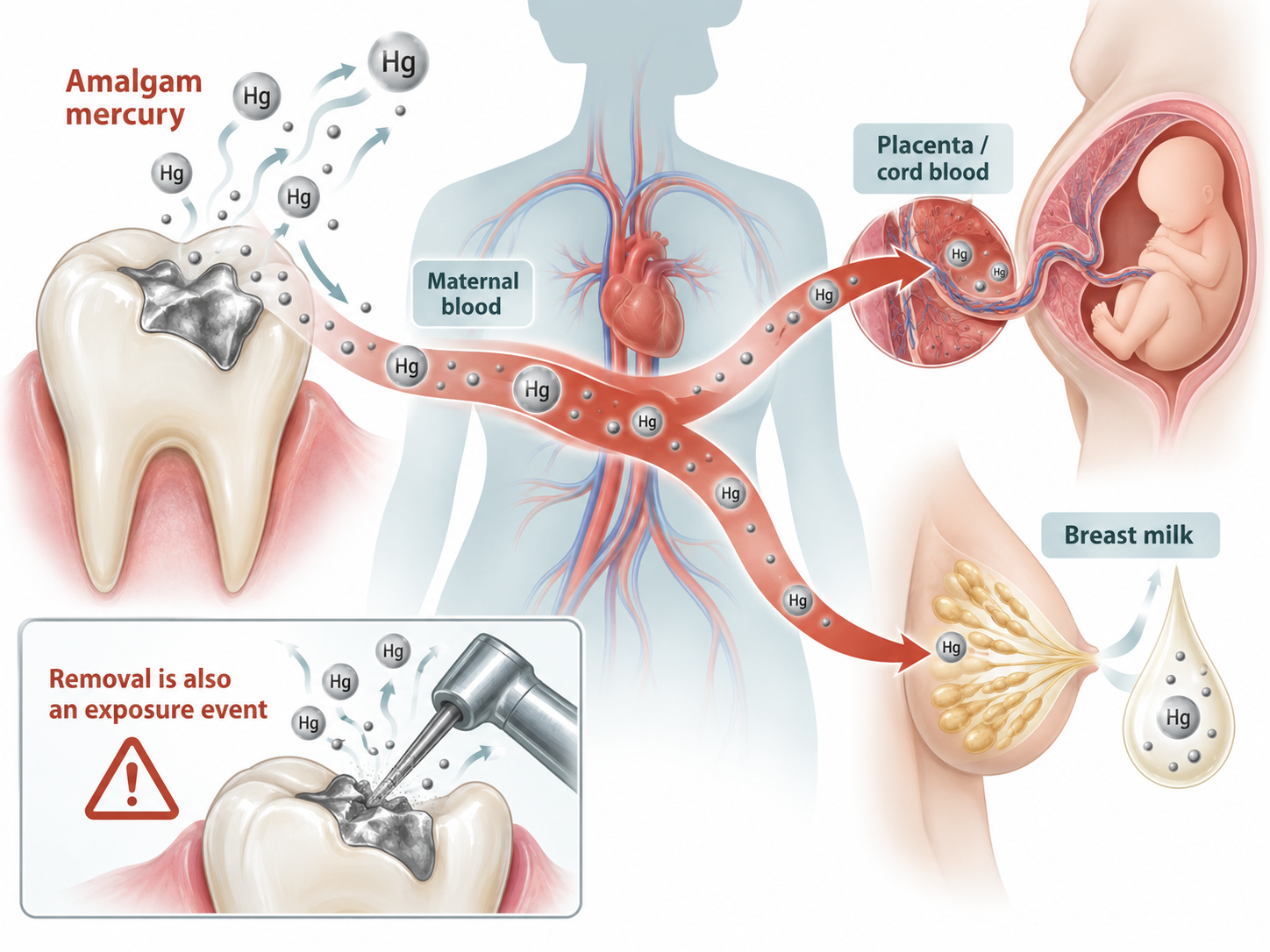 Amalgam Fillings During Pregnancy and Breastfeeding