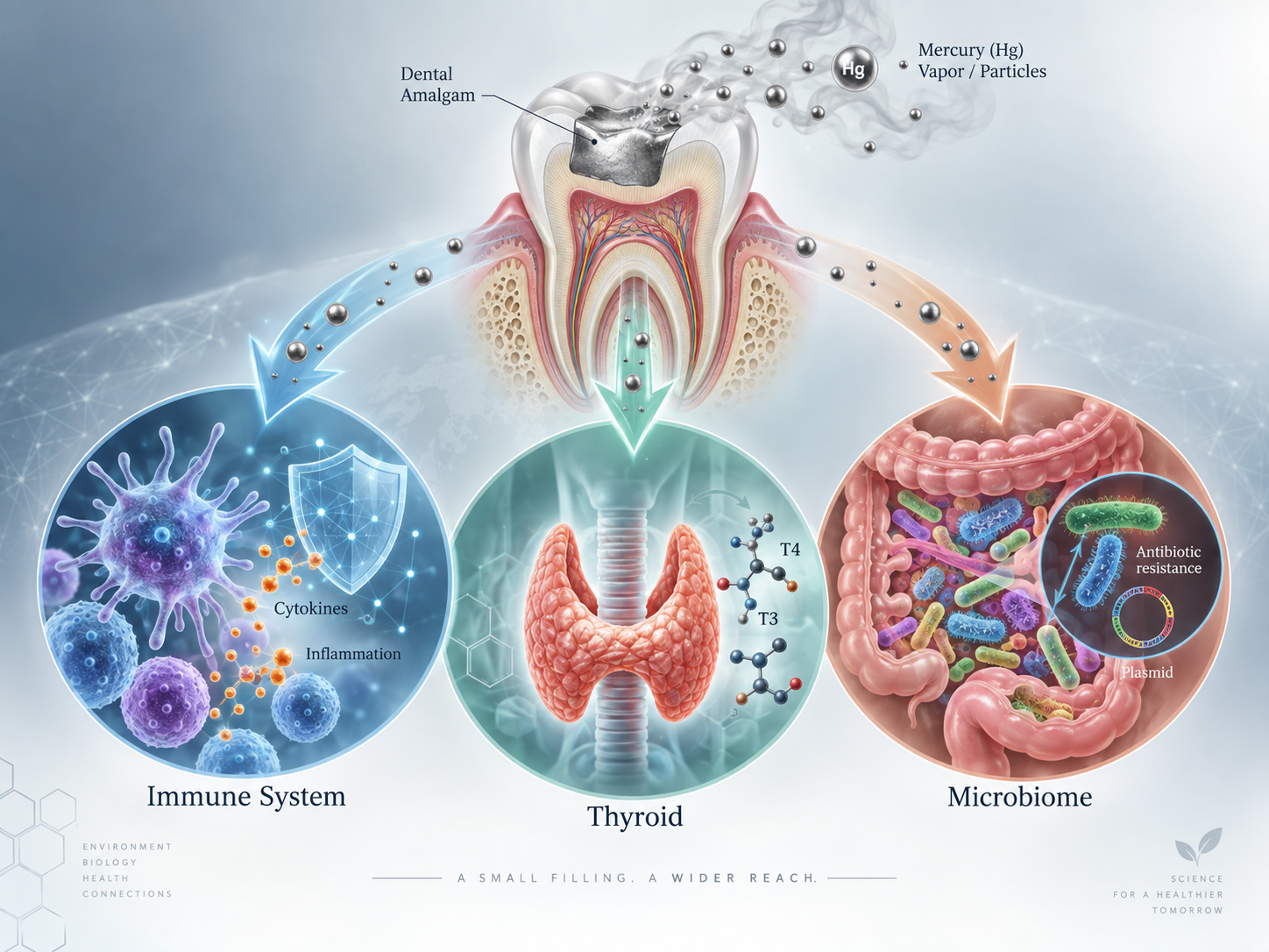 Mercury Fillings and Thyroid, Immune and Gut Health