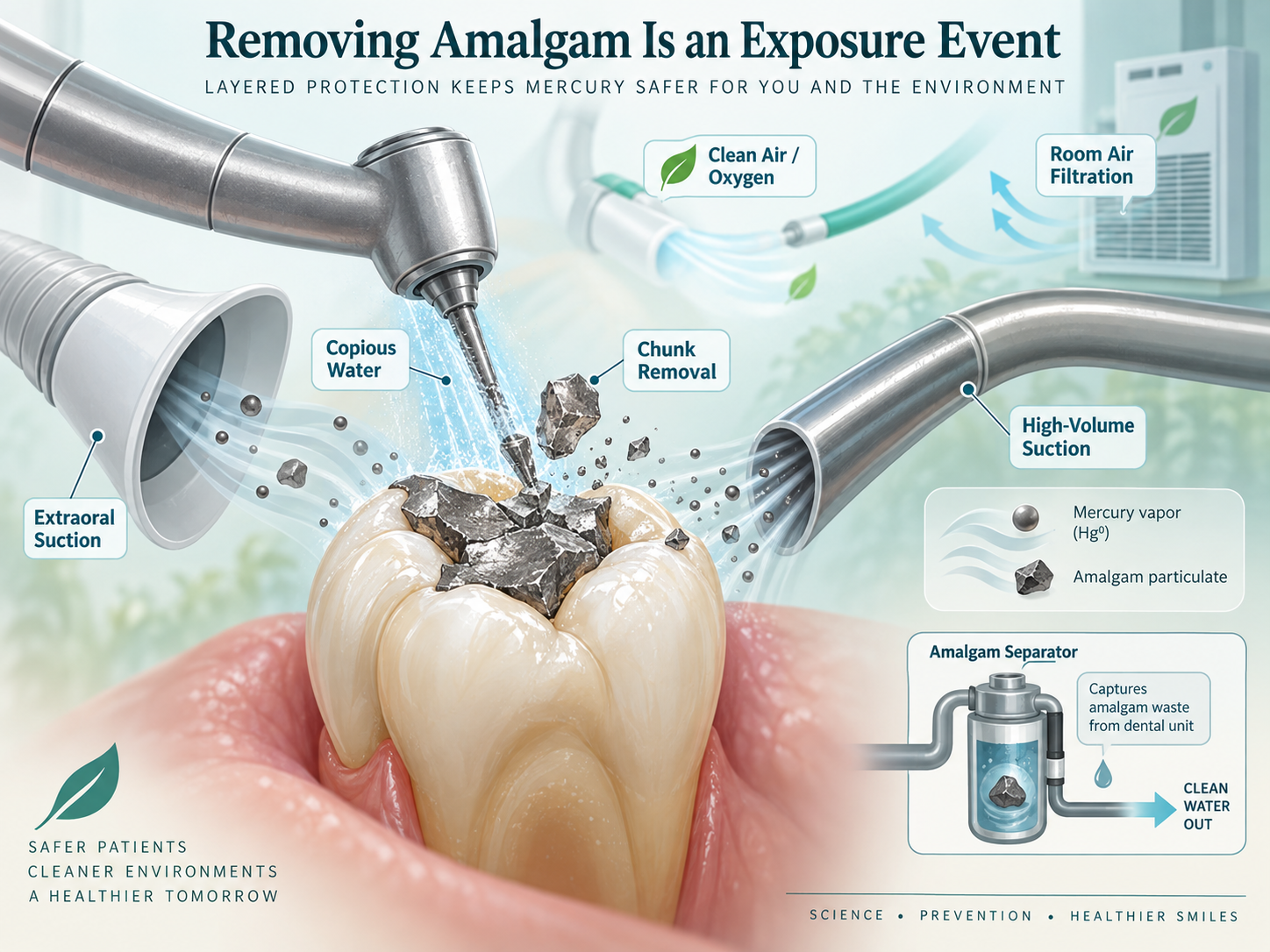 Safe Amalgam Removal Protocol: Why the Method Matters