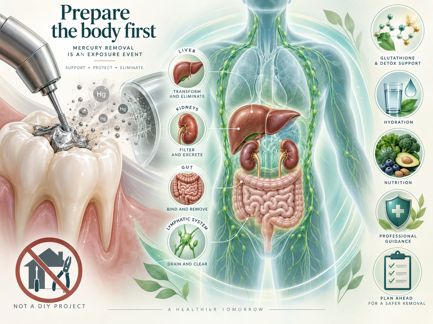 How to Prepare for Amalgam Removal: Support the Body First