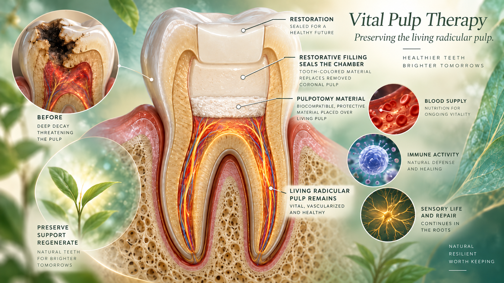 Can a Tooth Be Saved Without a Root Canal?